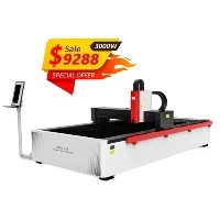 Begränsad fabriksspecial! 3000W fiberlaserskärmaskin för endast 9 288 $ – eff...